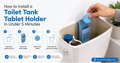 How to Install a Toilet Tank Tablet Holder in Under 5 Minutes