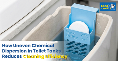 How Uneven Chemical Dispersion in Toilet Tanks Reduces Cleaning Efficiency