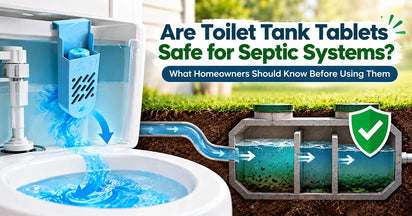 Are Toilet Tank Tablets Safe for Septic Systems? What Homeowners Should Know Before Using Them