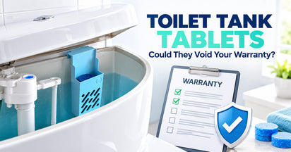Do Toilet Tank Tablets Void Your Toilet Warranty? What to Check Before You Use One
