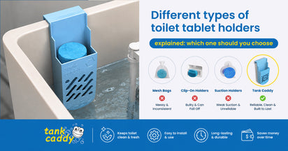 Different Types of Toilet Tablet Holders Explained: Which One You Should Choose