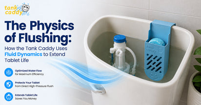 The Physics of Flushing: How the Tank Caddy Uses Fluid Dynamics to Extend Tablet Life