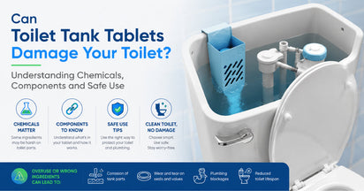 Can Toilet Tank Tablets Damage Your Toilet? Understanding Chemicals, Components and Safe Use